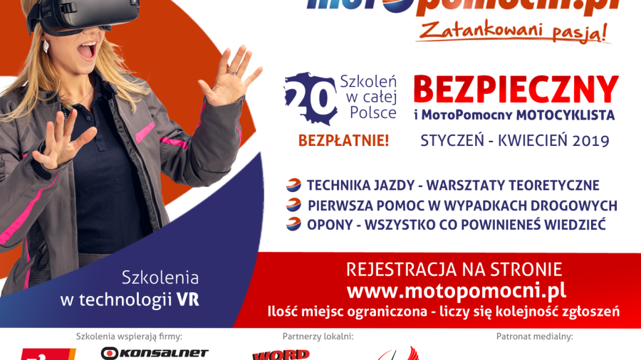 Motopomocni  plakat 2019 Białystok